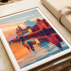 Liverpool City Poster-This Art World