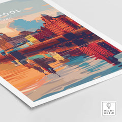 Liverpool City Poster-This Art World