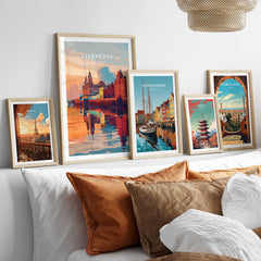 Liverpool City Poster-This Art World