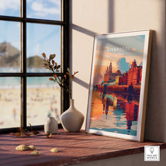 Liverpool City Poster-This Art World