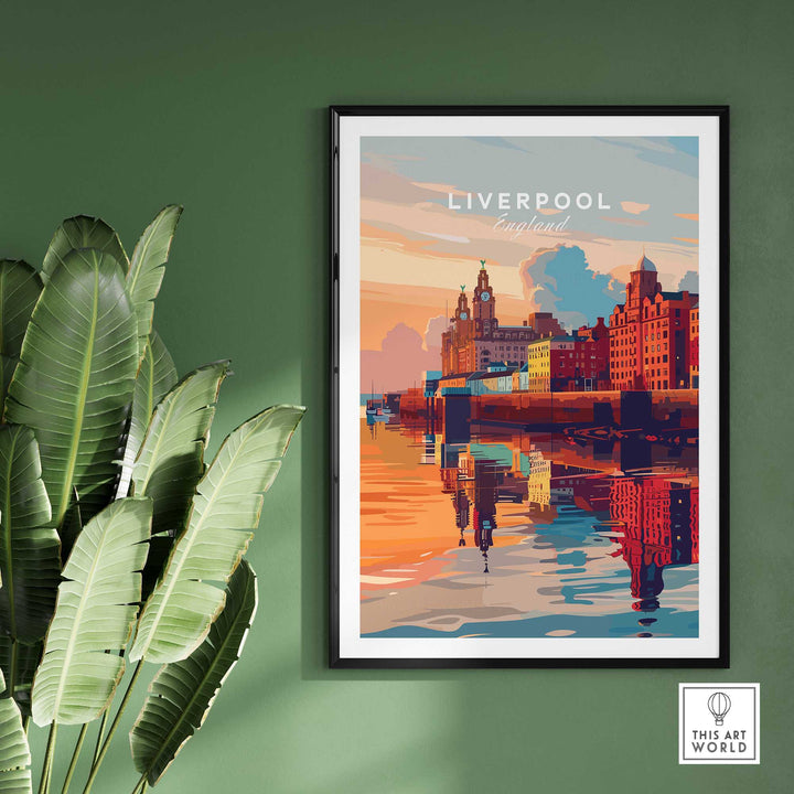 Liverpool City Poster-This Art World