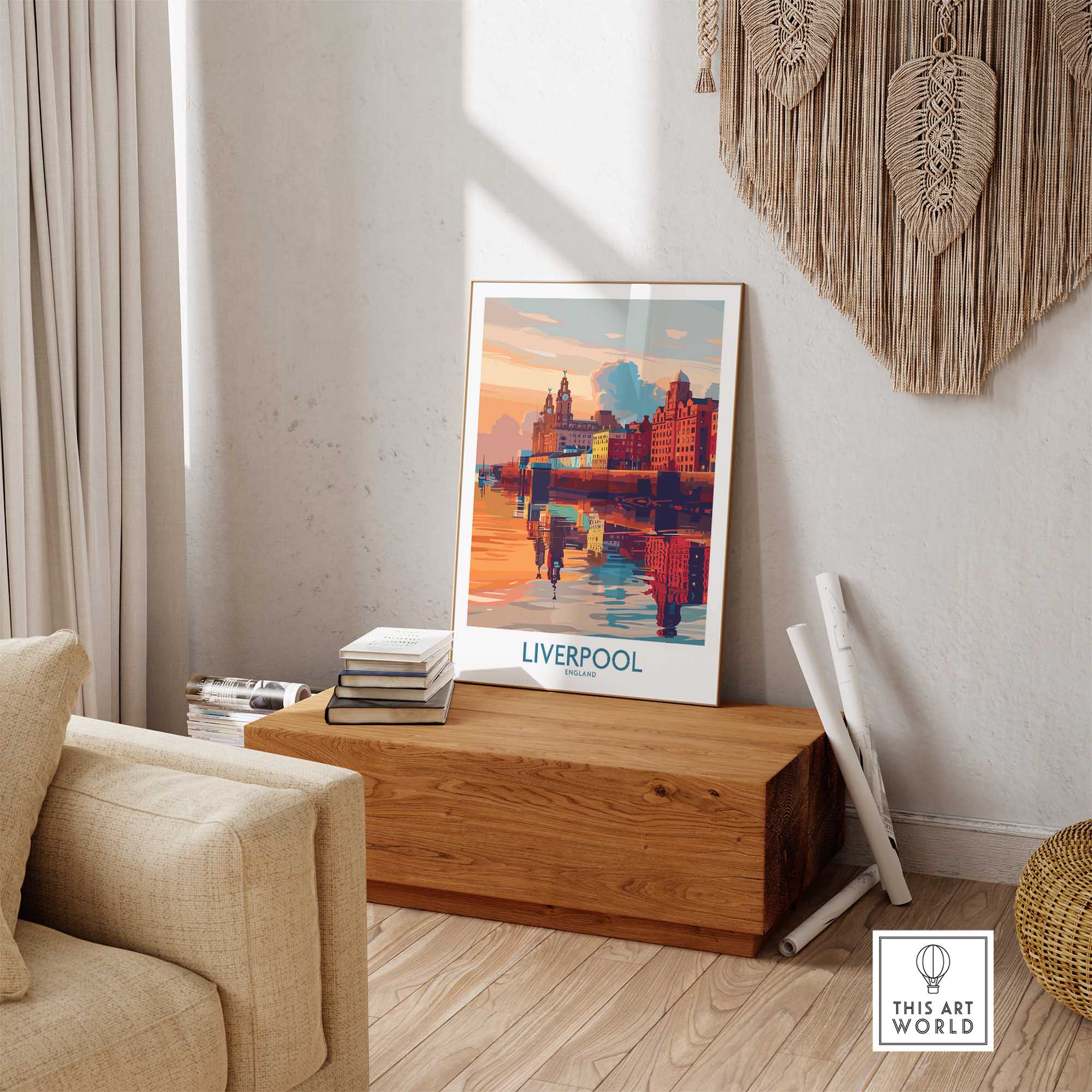 Liverpool City Print-This Art World