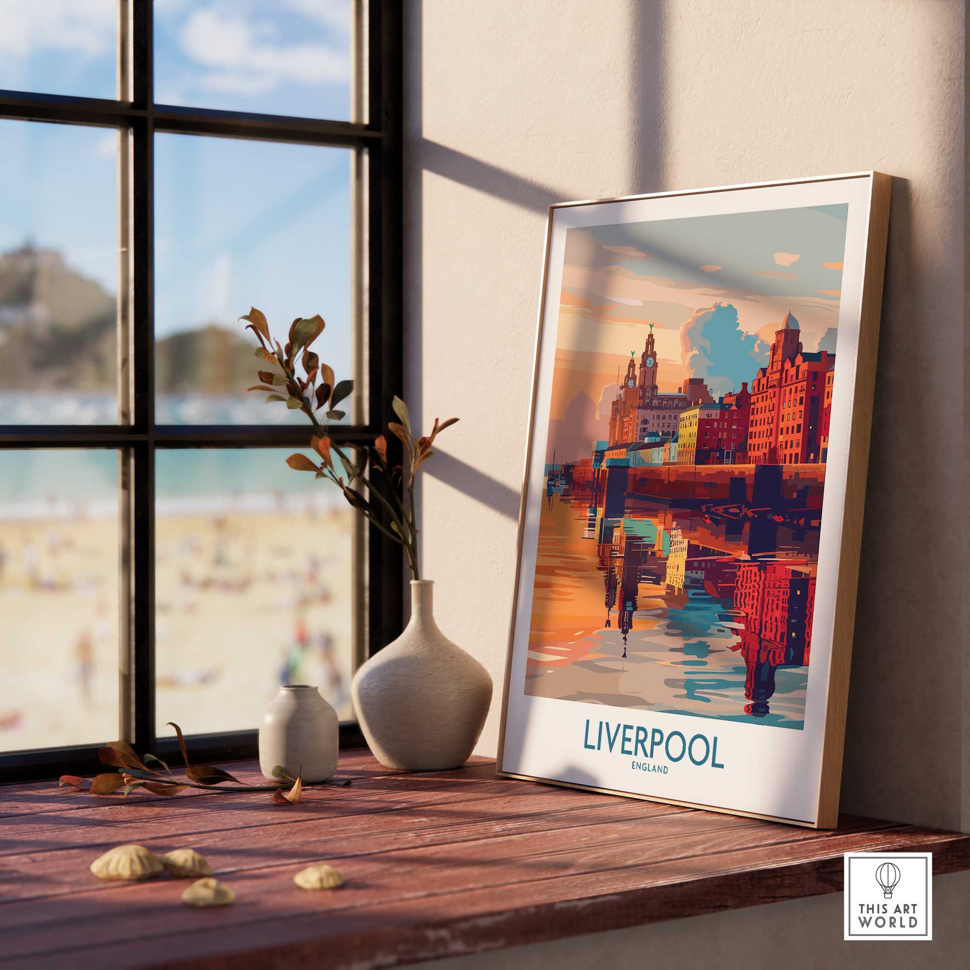 Liverpool City Print-This Art World