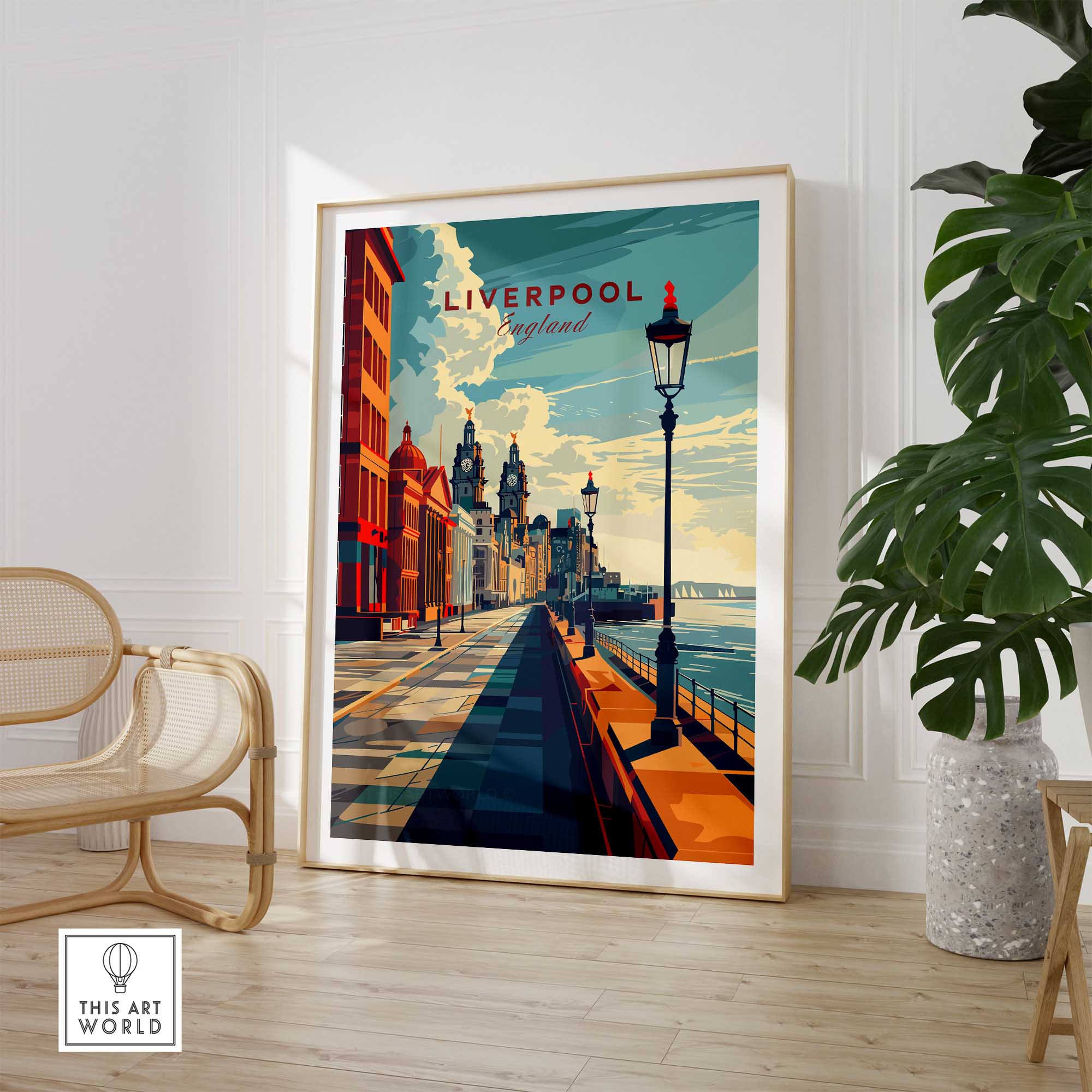 Liverpool City Wall Art-This Art World
