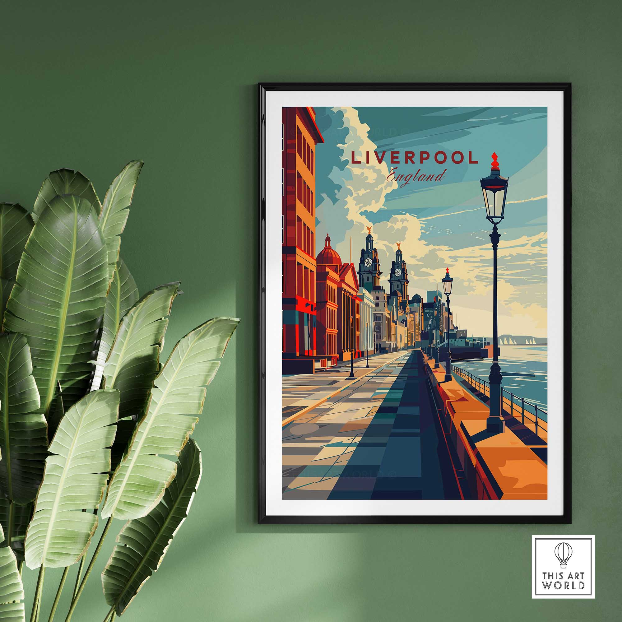 Liverpool City Wall Art-This Art World