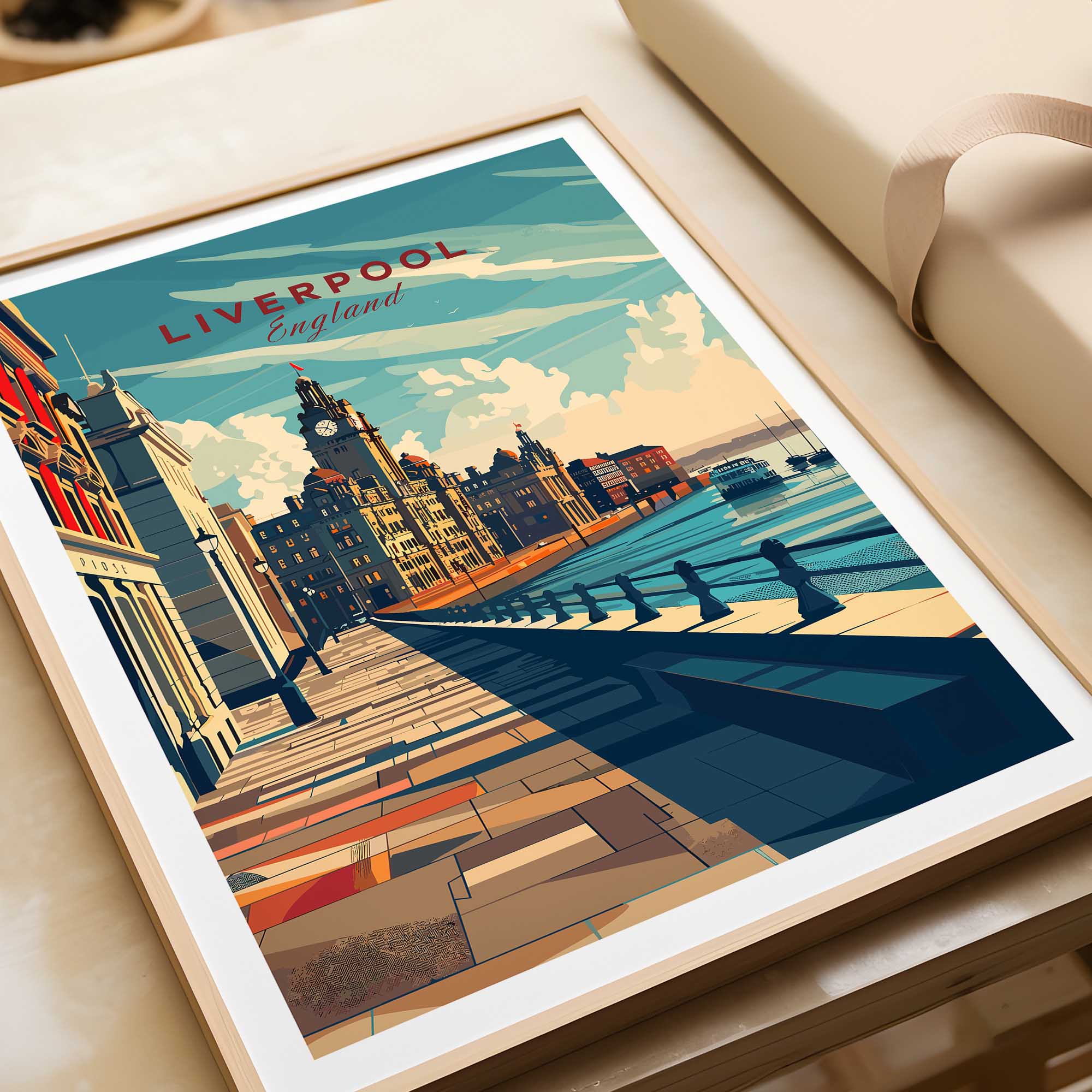 Liverpool England Poster-This Art World