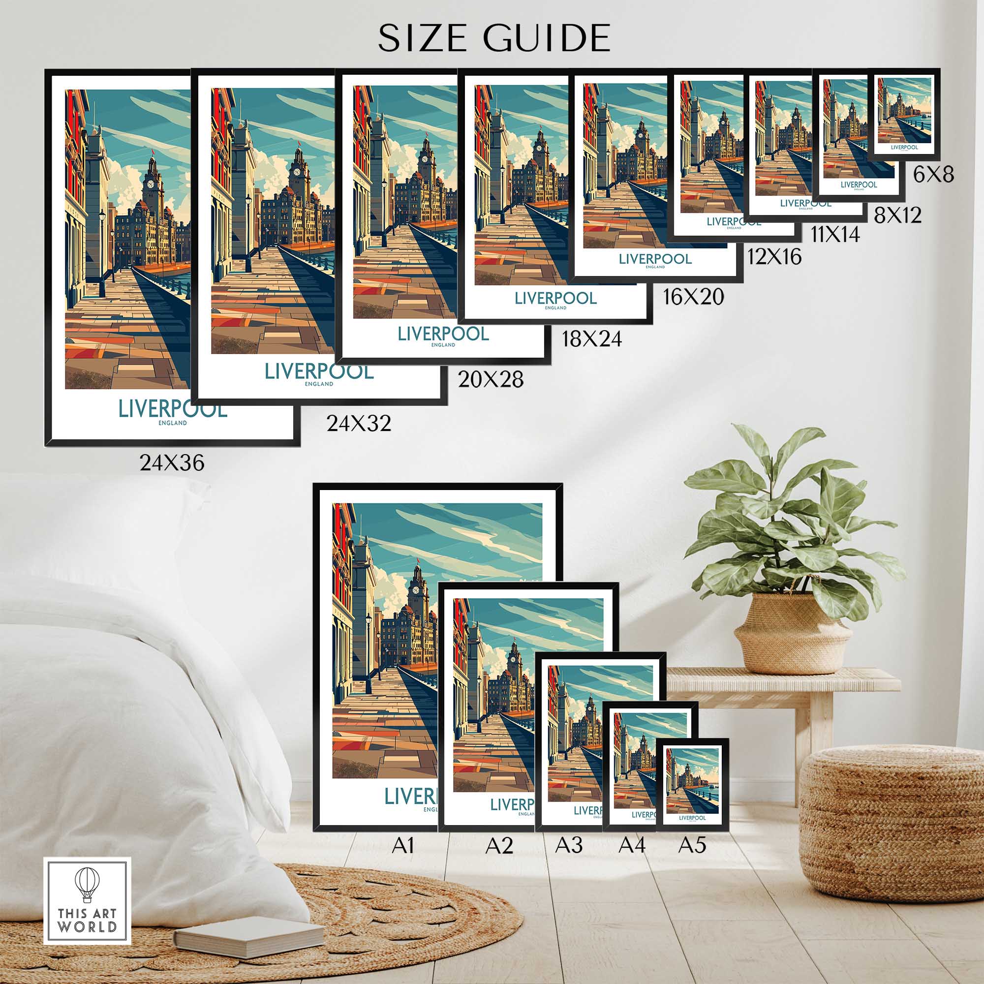 Liverpool England Print-This Art World