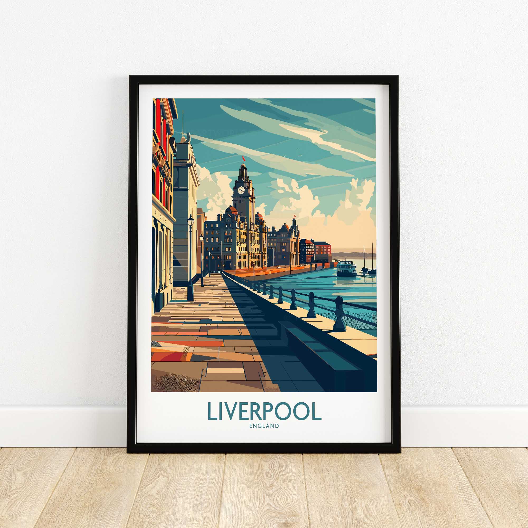 Liverpool England Print-This Art World