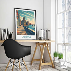 Liverpool England Print-This Art World