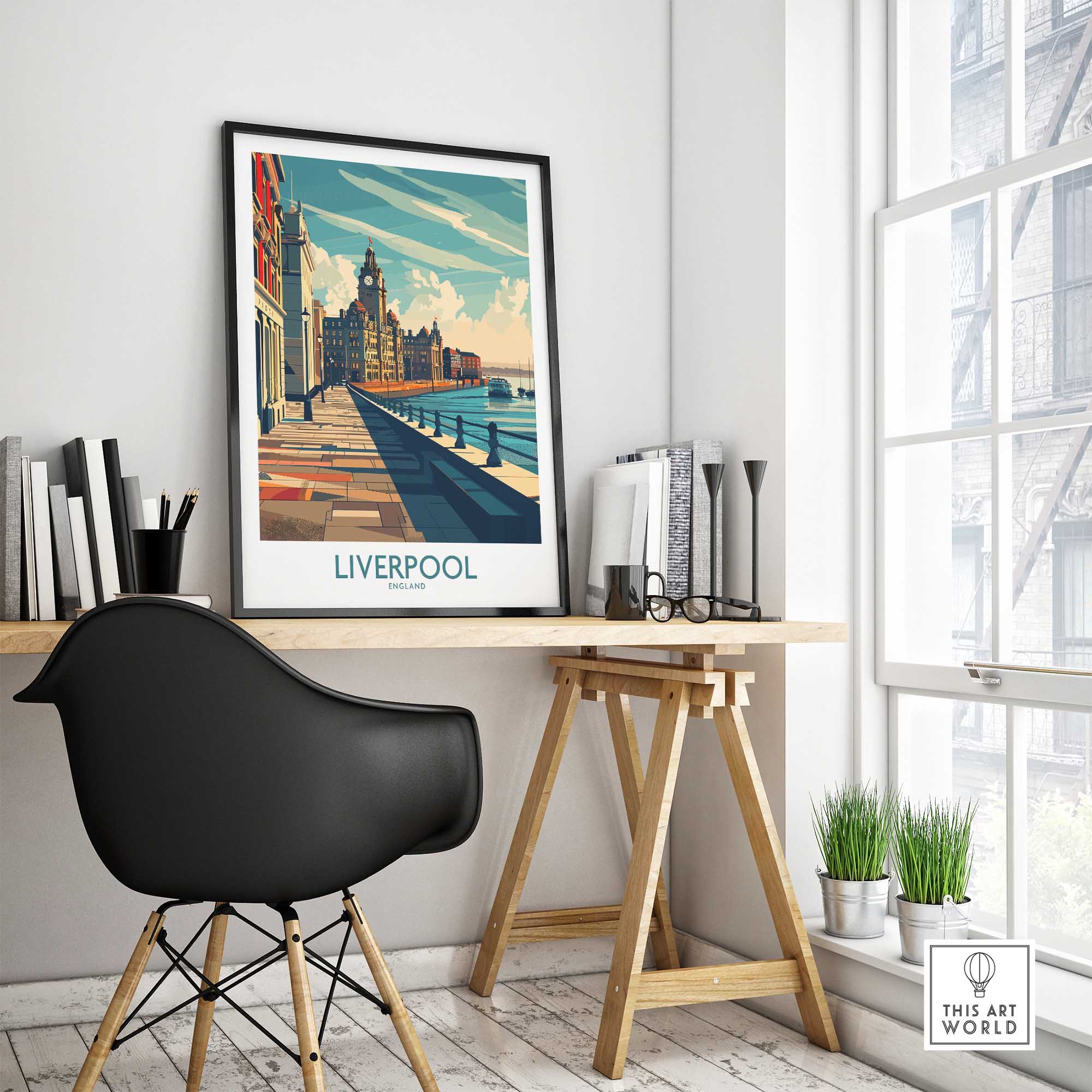 Liverpool England Print-This Art World