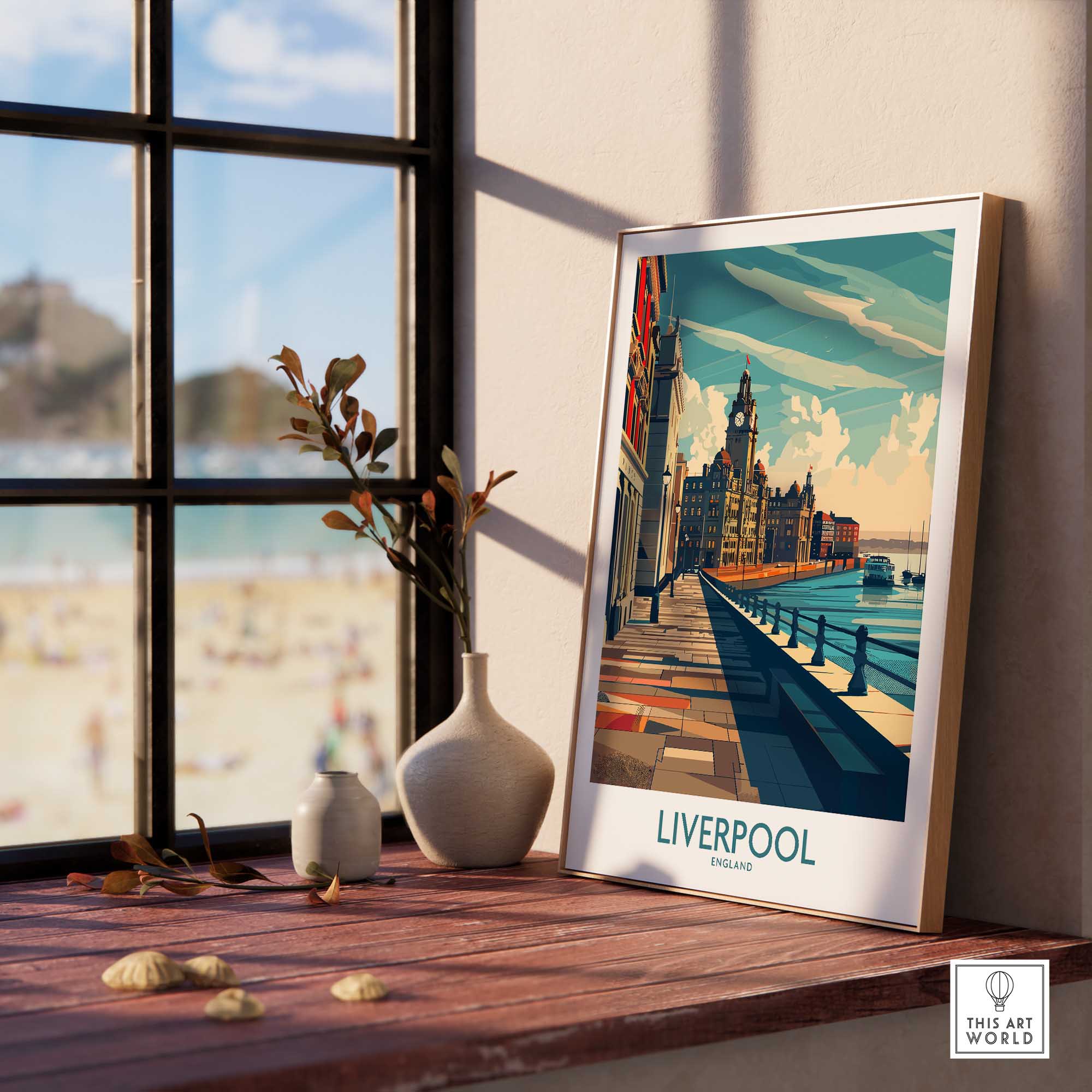 Liverpool England Print-This Art World