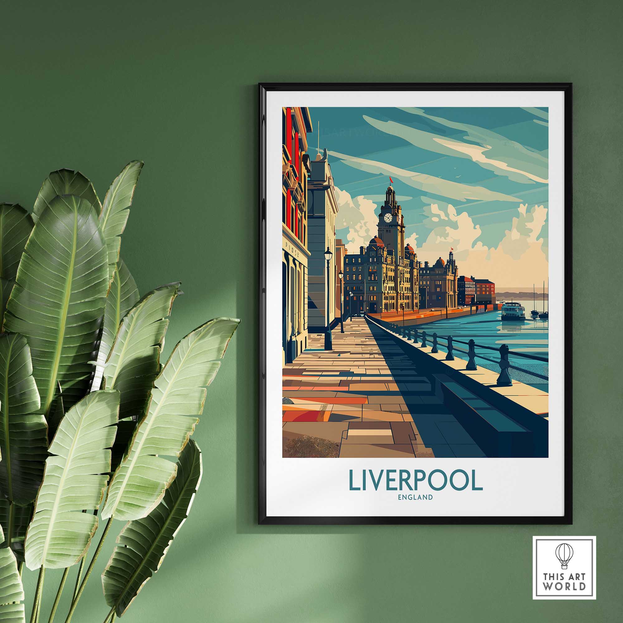 Liverpool England Print-This Art World