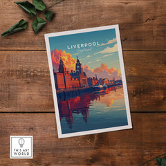 Liverpool Travel Poster-This Art World