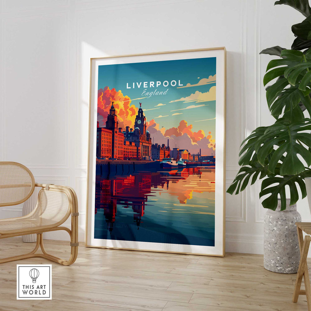 Liverpool Travel Poster-This Art World