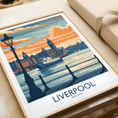 Liverpool Travel Poster Print-This Art World