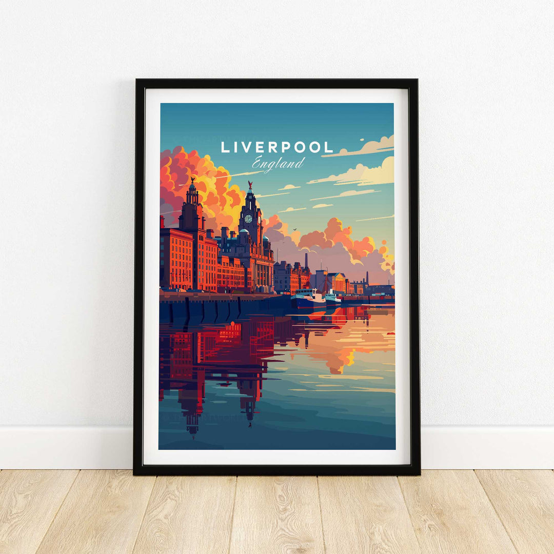 Liverpool Travel Poster-This Art World