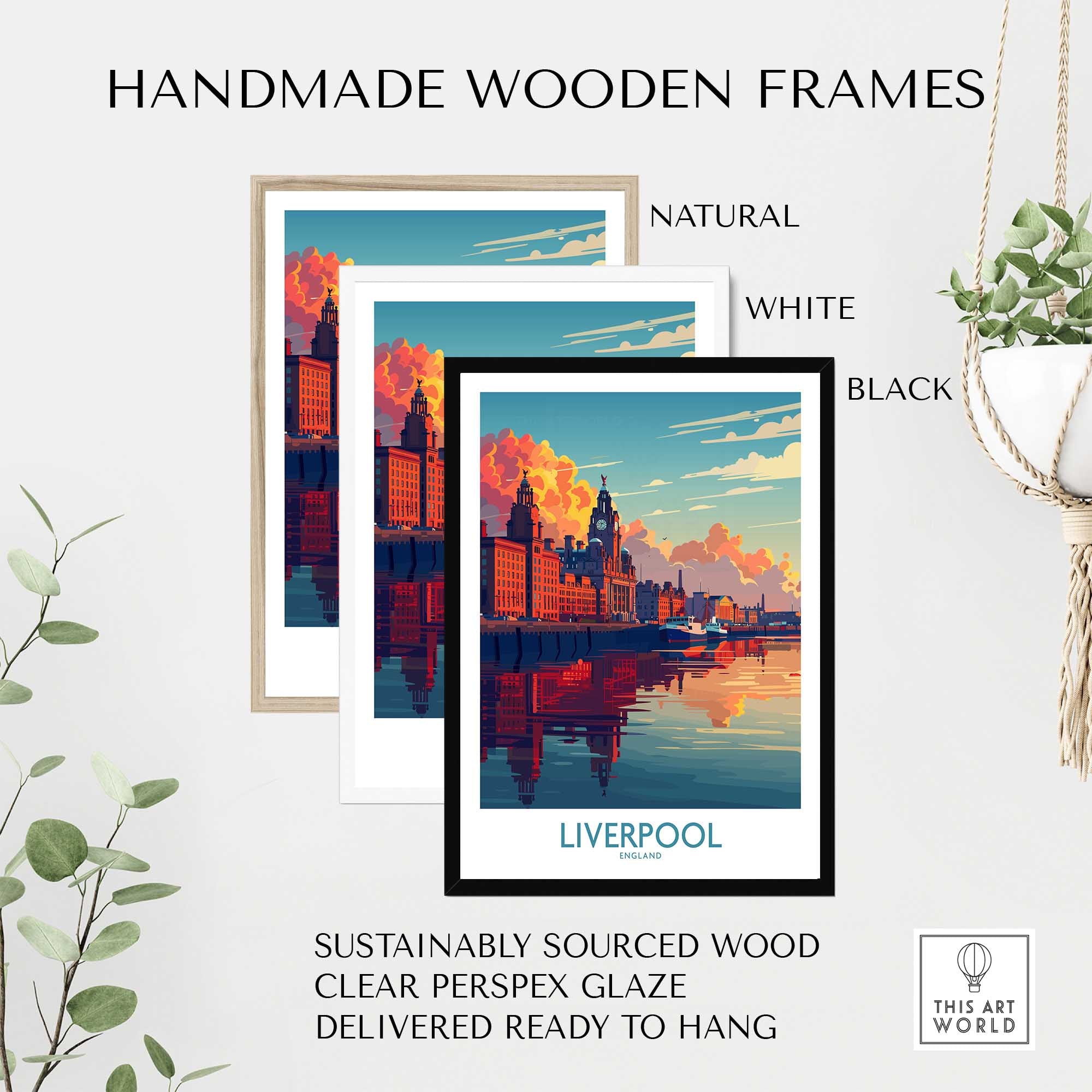 Liverpool Travel Print-This Art World