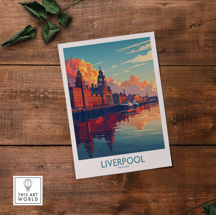 Liverpool Travel Print-This Art World
