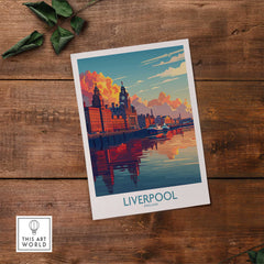 Liverpool Travel Print-This Art World
