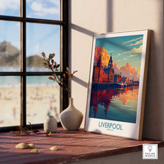 Liverpool Travel Print-This Art World