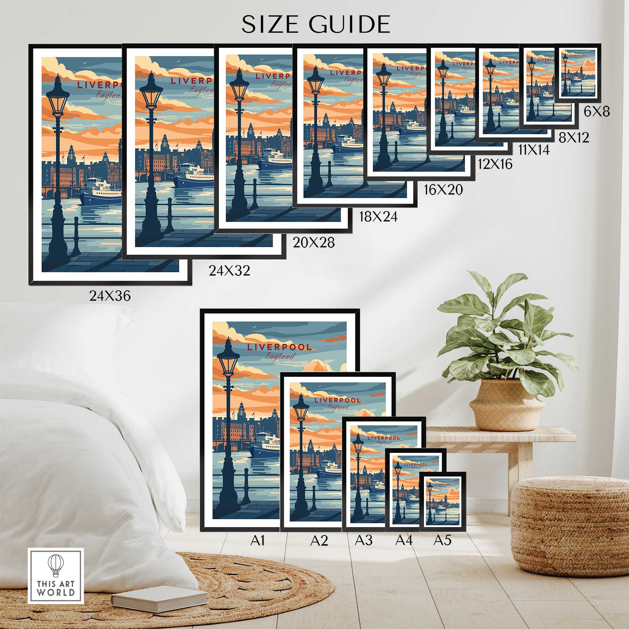 Liverpool Wall Art Print-This Art World