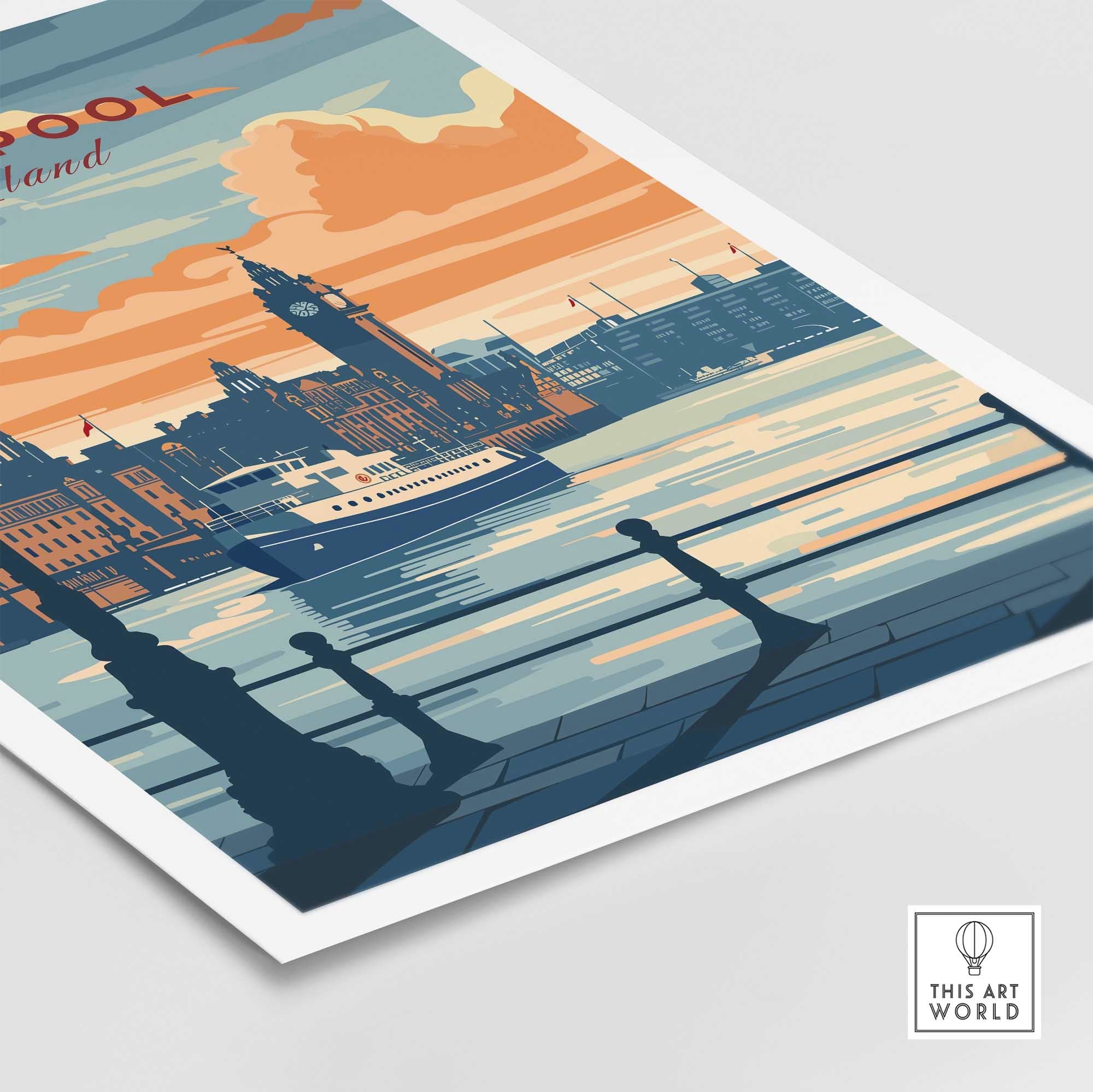 Liverpool Wall Art Print-This Art World