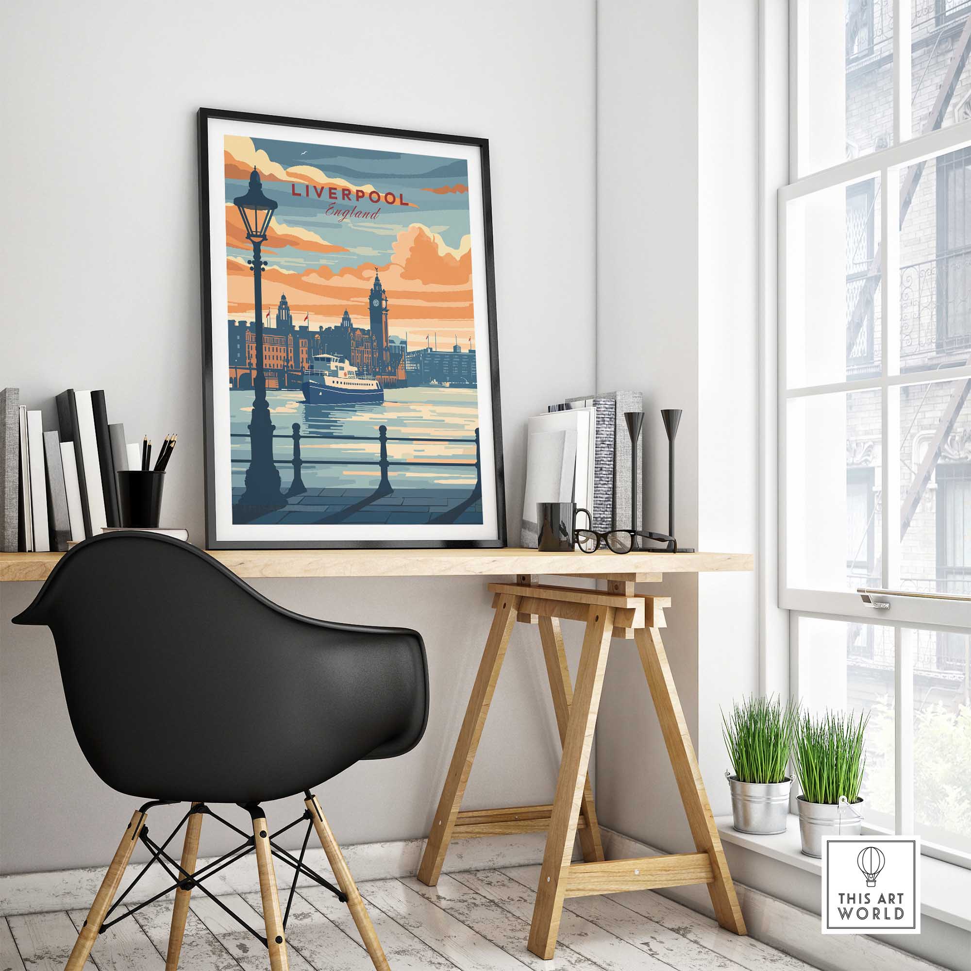 Liverpool Wall Art Print-This Art World