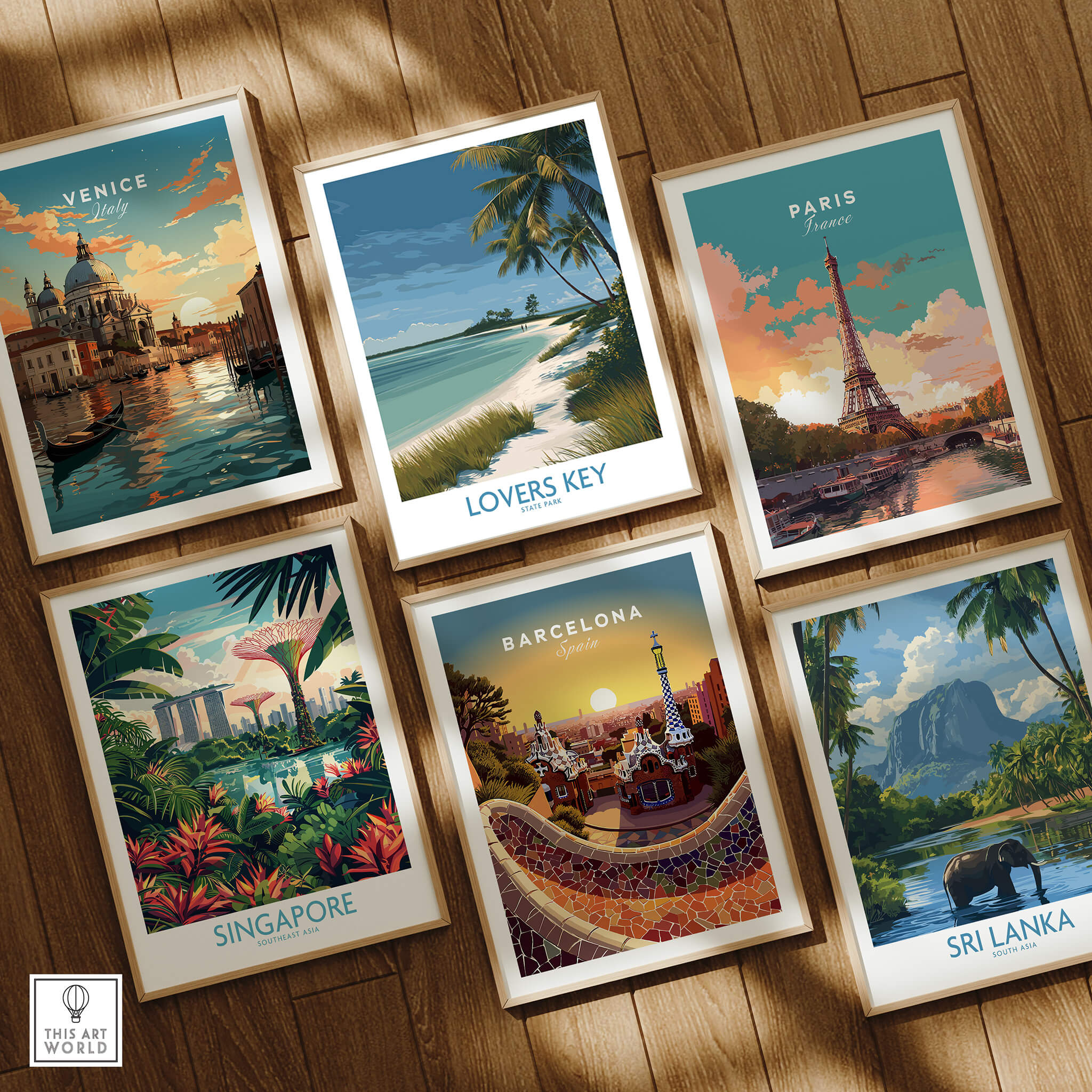 Lovers Key Florida Canvas Print | Tropical Beachfront Scenery Poster featured among travel art prints.