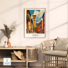Lucca Travel Print Italy