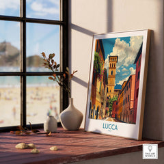 Lucca Travel Print Italy