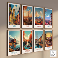 Lucca Travel Print Italy