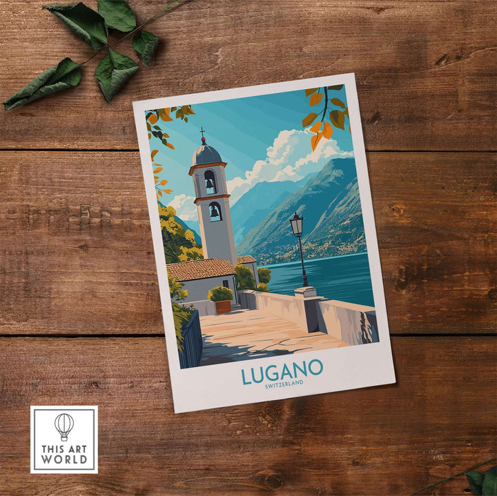 Lugano Art Print