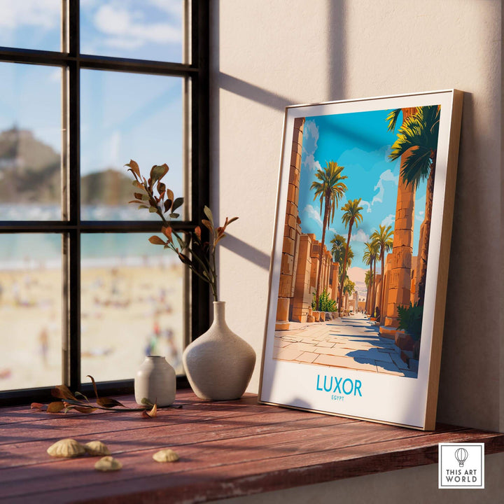 Luxor Travel Poster