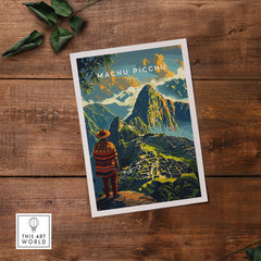 Machu Picchu Poster view our best collection or travel posters and prints - ThisArtWorld