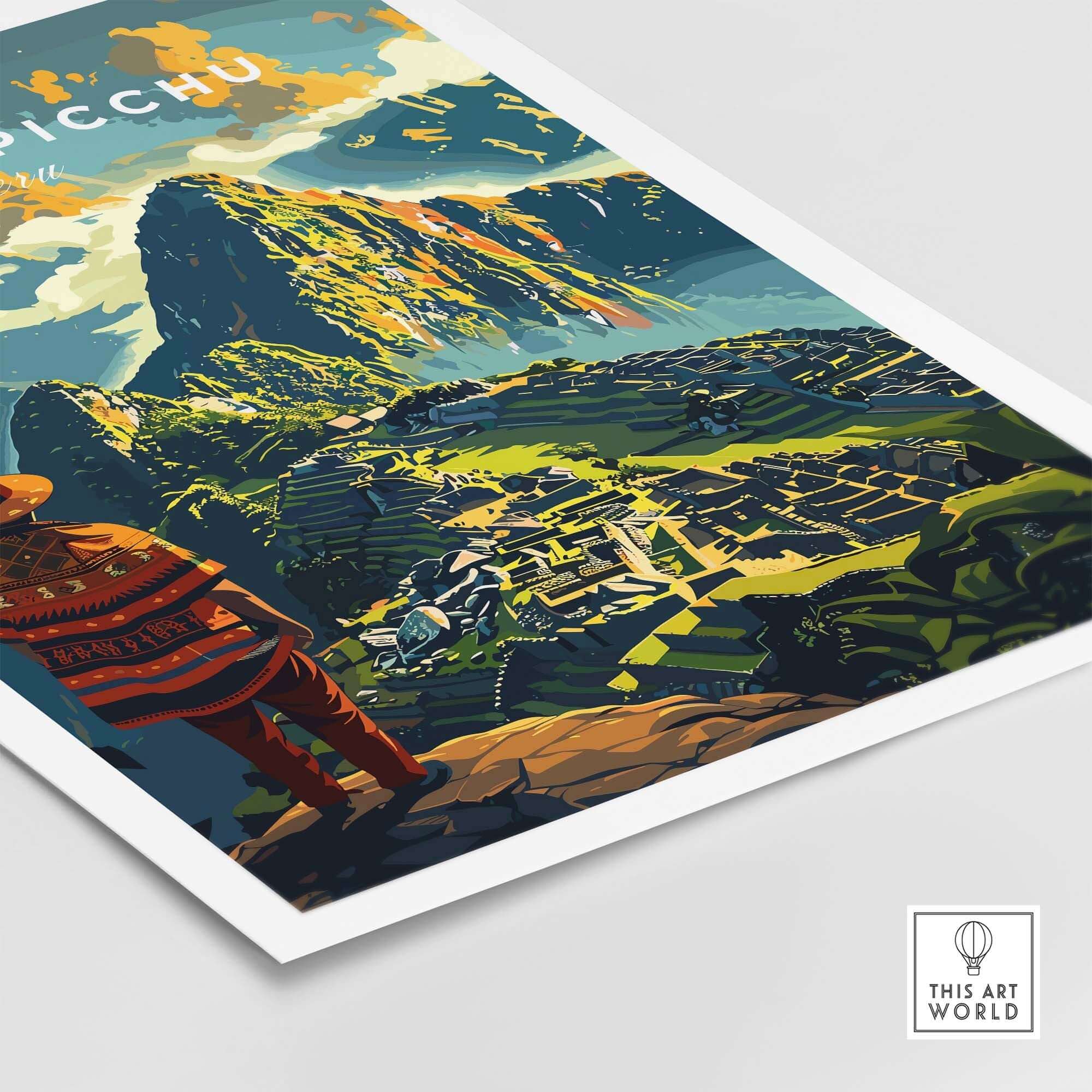 Machu Picchu Poster view our best collection or travel posters and prints - ThisArtWorld