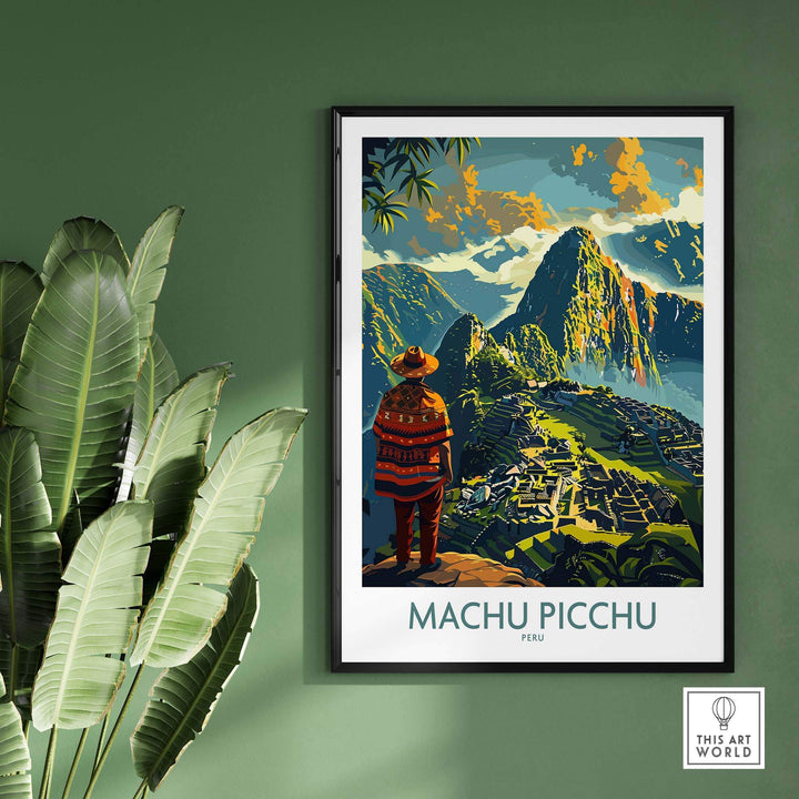 Machu Picchu Travel Poster view our best collection or travel posters and prints - ThisArtWorld