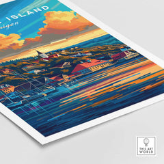 Mackinac Island Poster-This Art World
