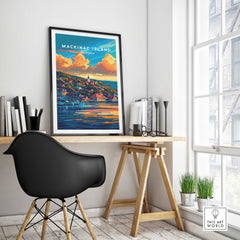 Mackinac Island Poster-This Art World