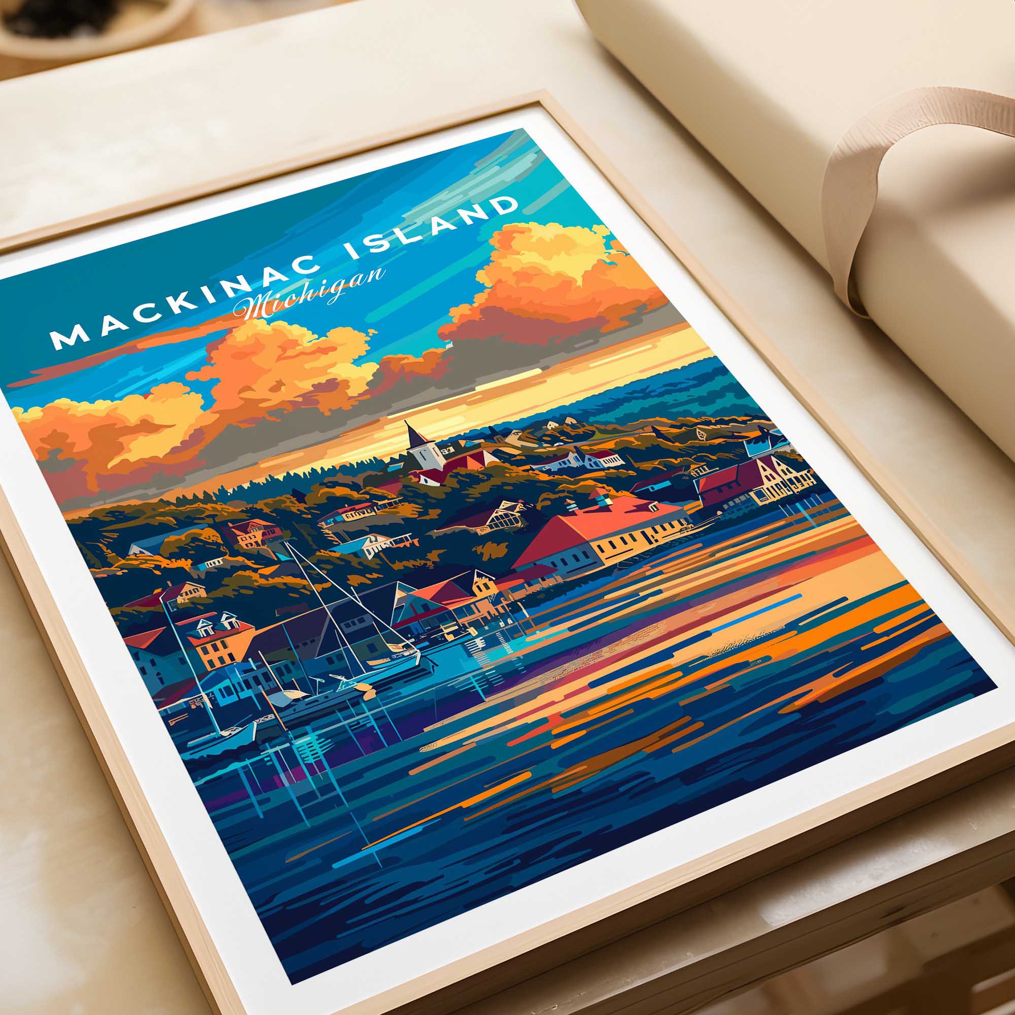Mackinac Island Poster-This Art World