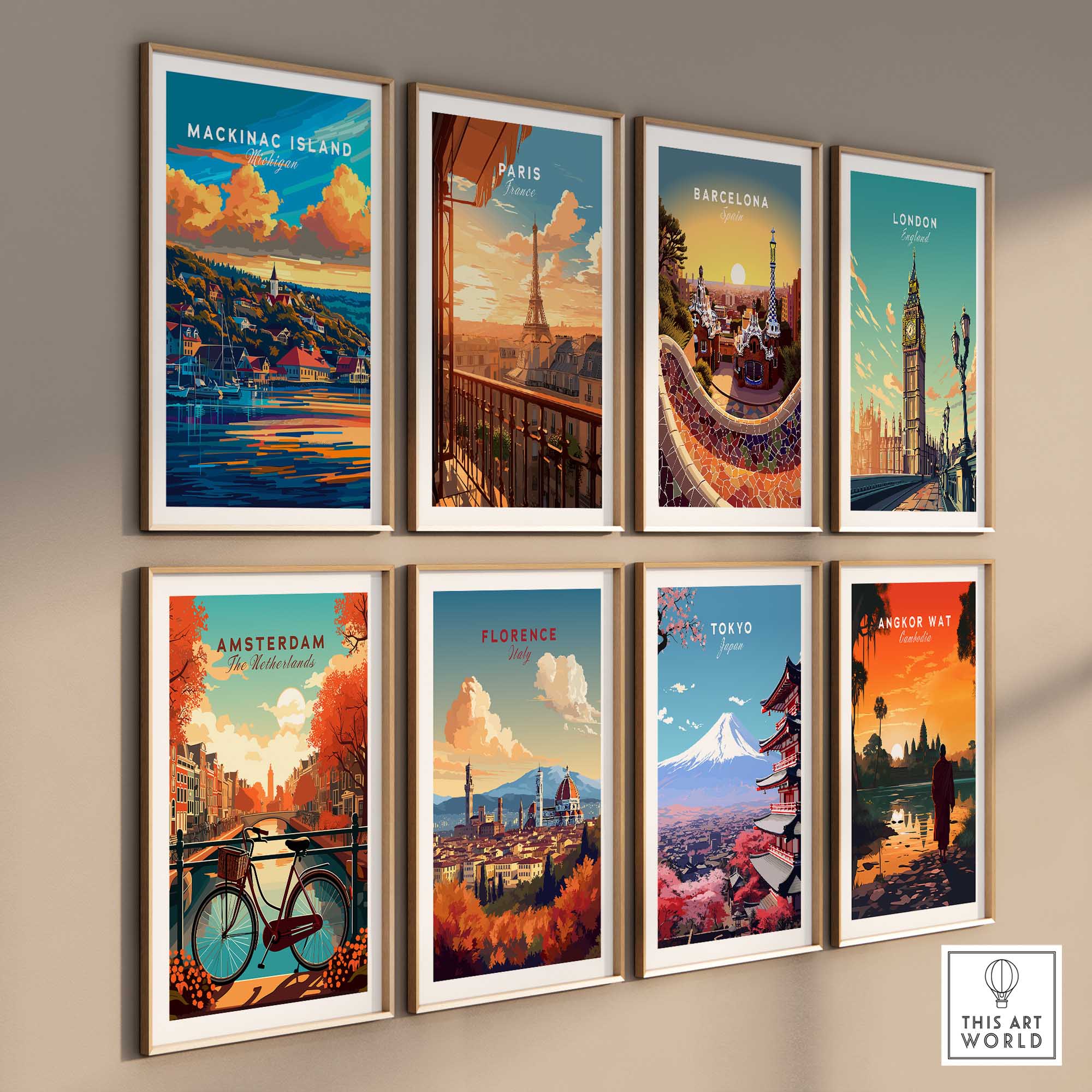 Mackinac Island Poster-This Art World