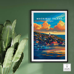 Mackinac Island Poster-This Art World