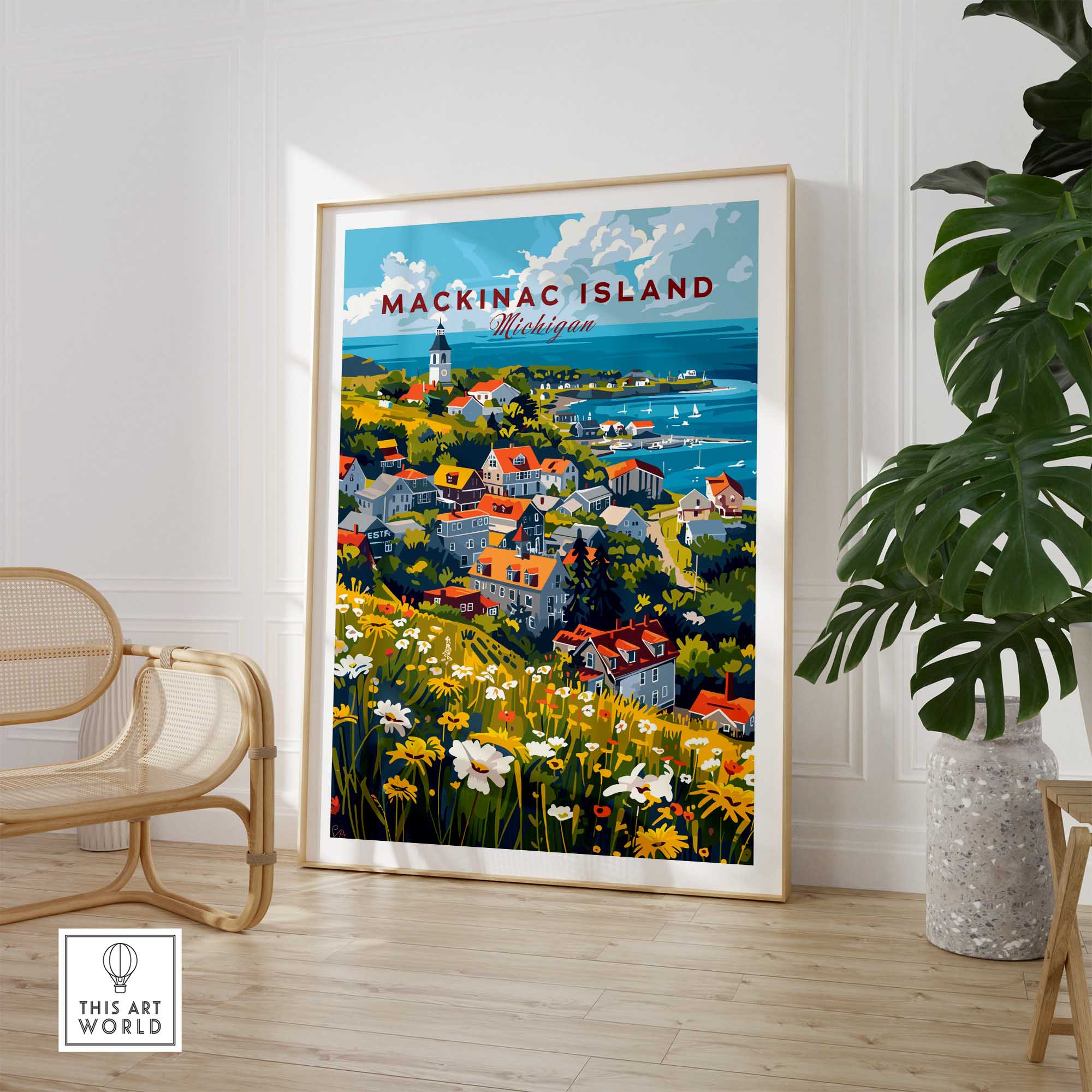 Mackinac Island Print-This Art World