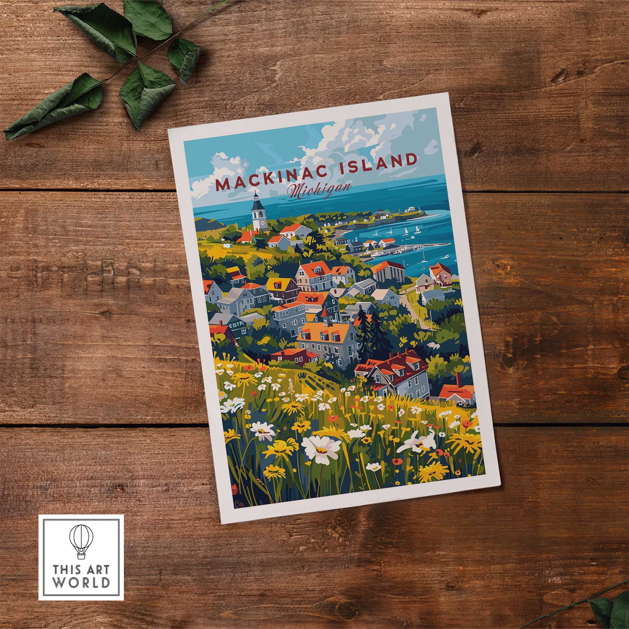 Mackinac Island Print-This Art World