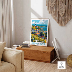 Mackinac Island Travel Print-This Art World