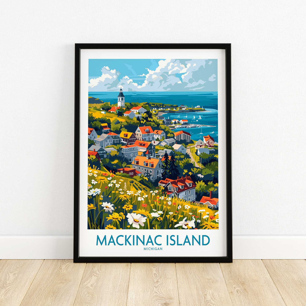 Mackinac Island Travel Print-This Art World
