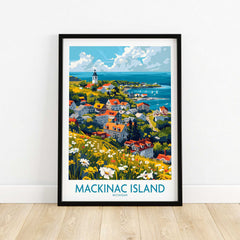 Mackinac Island Travel Print-This Art World