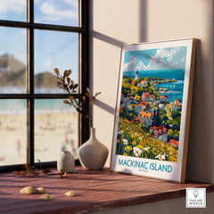 Mackinac Island Travel Print-This Art World