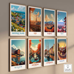 Mackinac Island Travel Print-This Art World