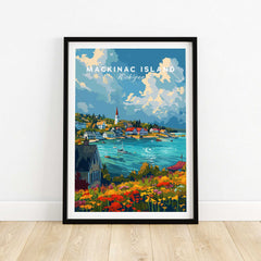 Mackinac Island Wall Art-This Art World