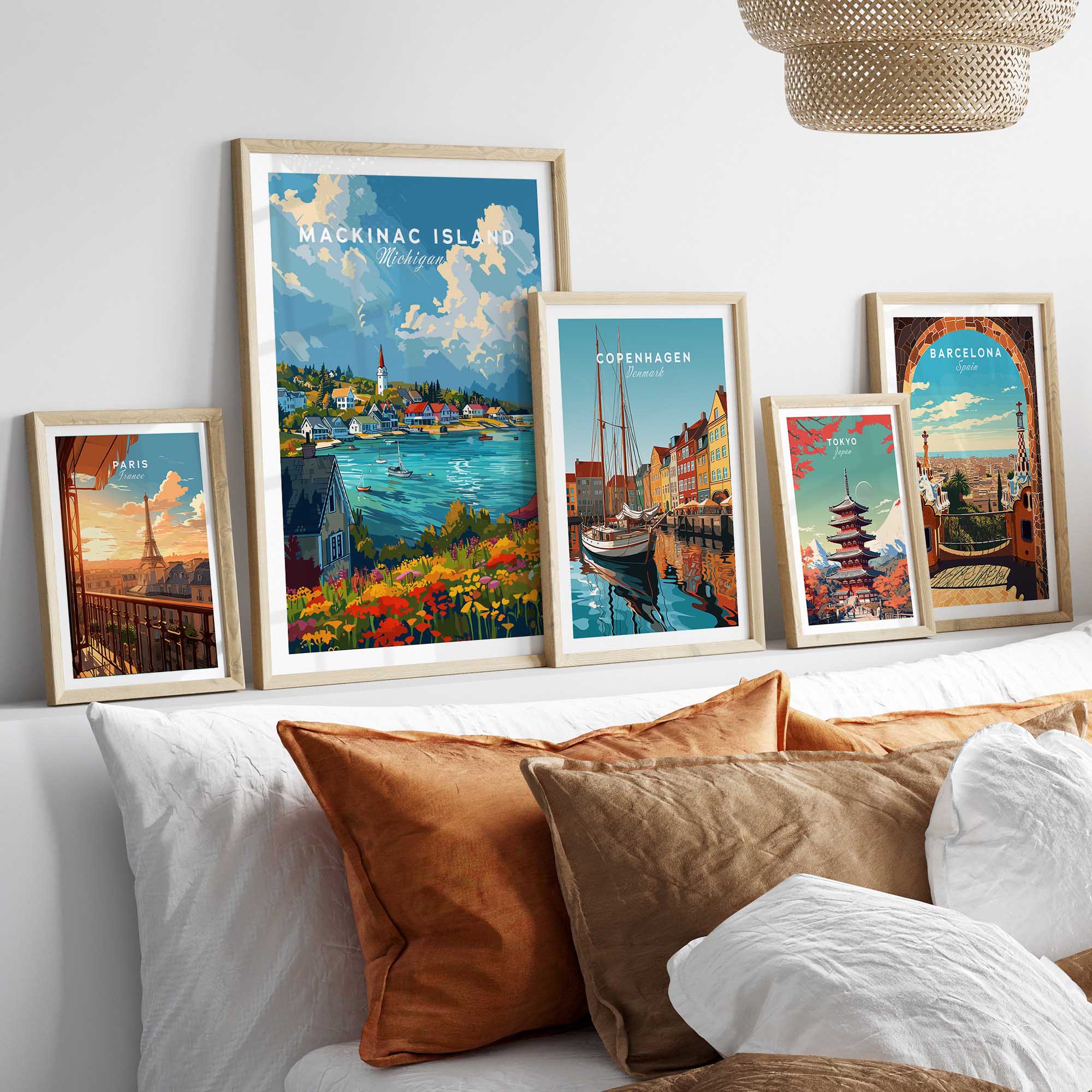 Mackinac Island Wall Art-This Art World
